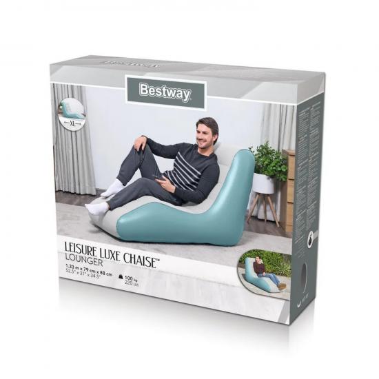 Кресло надувное 133*79*88 см до 100 кг Leisure Bestway (1/4) - 1