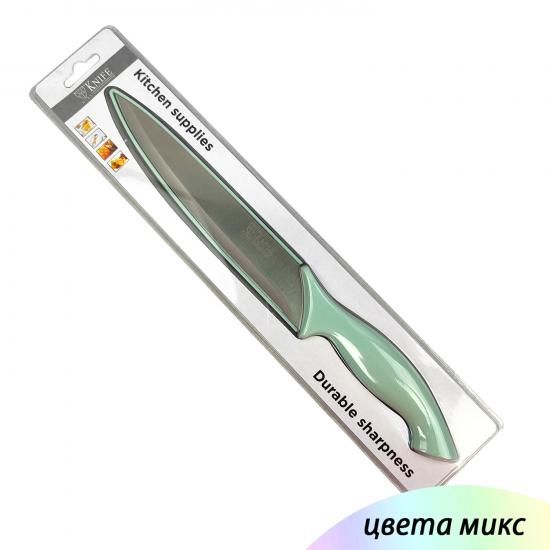 Нож нерж сталь 33*3 см в ассортименте K-03 Baizheng (1/288) - 1