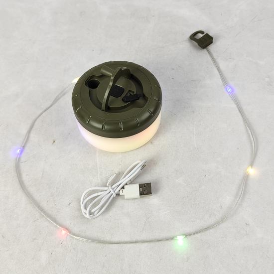 Фонарь уличный  1800 мАч USB аккум 8 м светод ленты 4 режима освещения Baizheng (1/100) - 1