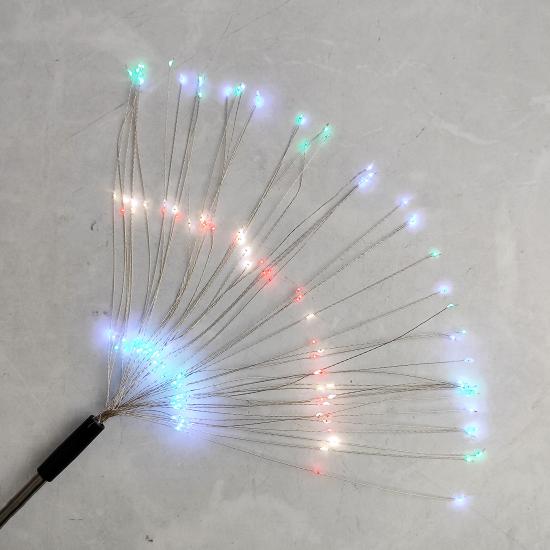 Фонарь садовый 60*25 см 150 led штекер солнечная батарея Мотылек Baizheng (1/1) - 1