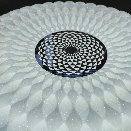 Светильник потолочный светодиодный 80см 72Вт 7200Лм 25м2 пульт белый Baizheng (1/1) - 1