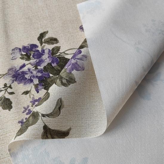 Клеенка ПВХ тканевая основа 1,37*20 м 0,2 мм рис BZ-MT1308CX Соната Baizheng (1/2) - 1