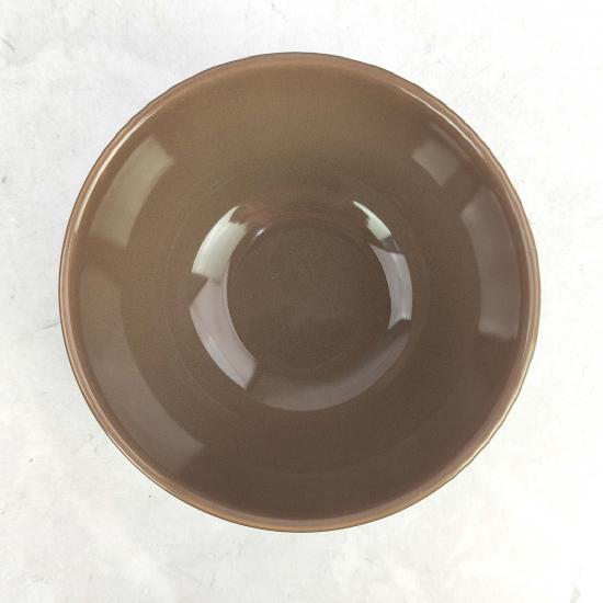 Салатник фарфоровый 12 см 400 мл 7913 Brown Коралл (1/9) - 1