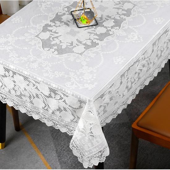 Скатерть ПВХ в рулоне 120*150 см 10 скатертей LP-1115V Лейс Grace (1/1) - 1