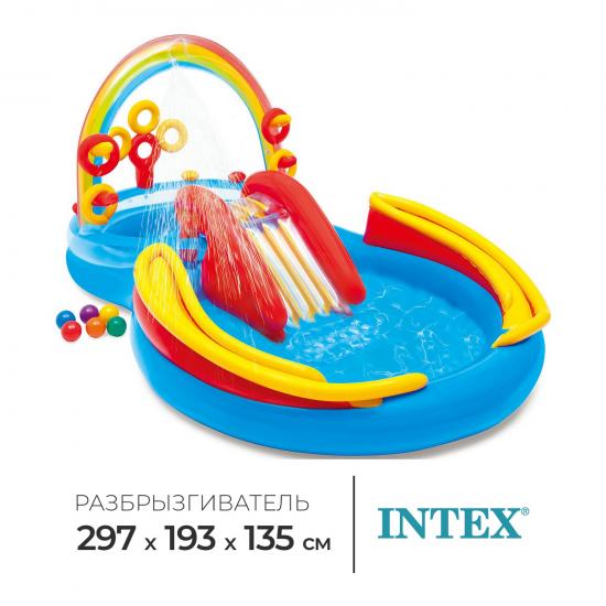 Игровой центр 297*193*135 см Радуга Intex (1/2) - 1