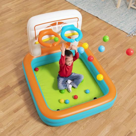 Игровой центр 120*107*84 см 3 в 1 с мячами и шарами Bestway (1/1) - 1