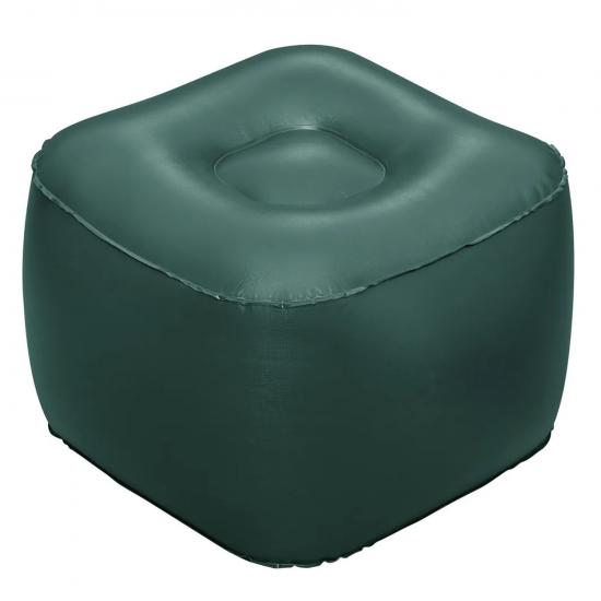 Кресло надувное 107*99*80 см с пуфиком 48*48*36 см до 100 кг микс Comfi Cube Lounger BestWay (1/1) - 1