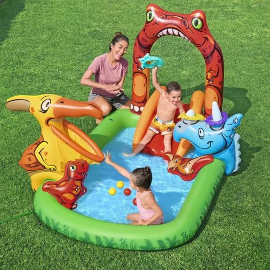 Игровой центр 241*140*137 см 190 л Jurassic Splash Bestway (1/3) - 1