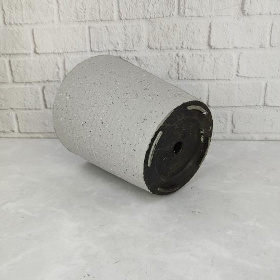 Горшок пластиковый 4,1 л 20*18*17 см серый Baizheng (1/28) - 1