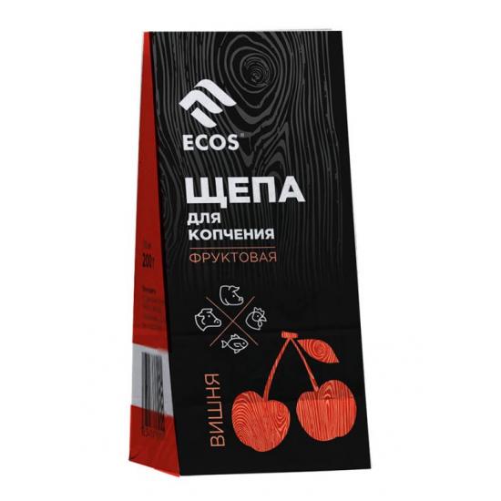 Щепа для копчения  200 г из фруктовых пород Вишня Ecos (1/22) - 1