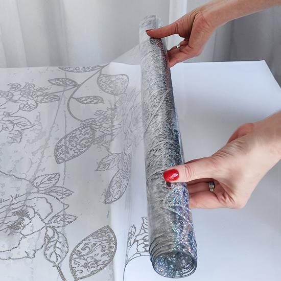 Клеенка силиконовая 0,6*20 м 0,6 мм BZ-1059-60CM Baizheng (1/1) - 1