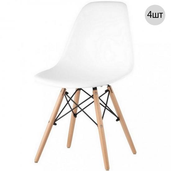 Стул полипропилен до100 кг комплект 4 шт белый Eames (1/1) - 1