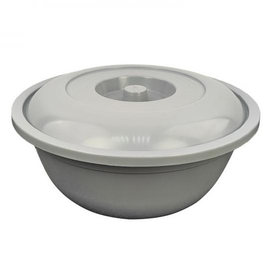 Таз пластиковый  7 л 35*35*30 см с крышкой Альтернатива (1/10) - 1