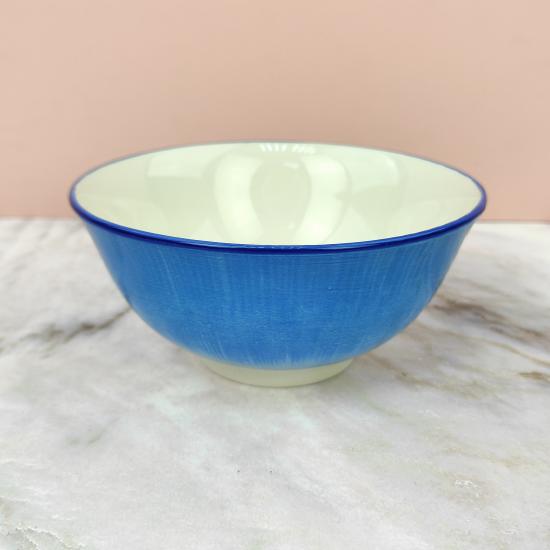 Салатник фарфоровый 15 см 600 мл Eden blue Коралл (1/12) - 1