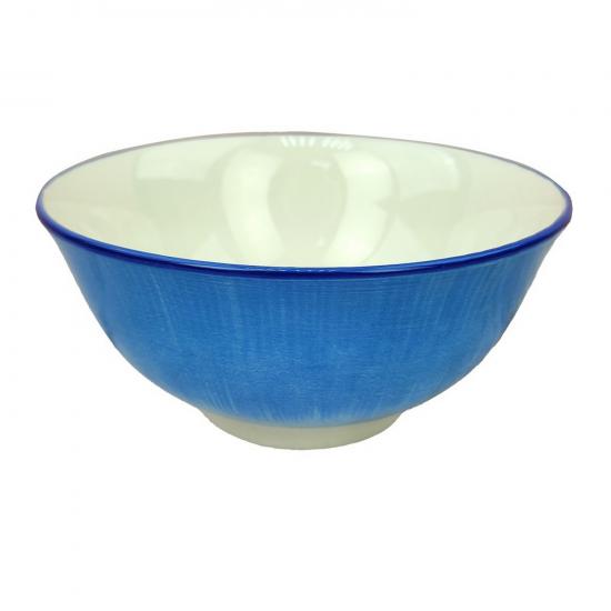 Салатник фарфоровый 15 см 600 мл Eden blue Коралл (1/12) - 1