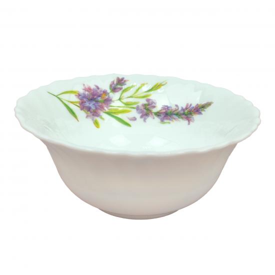 Салатник стеклокерамический  12.5 см 300 мл Lavender Коралл (1/6) - 1