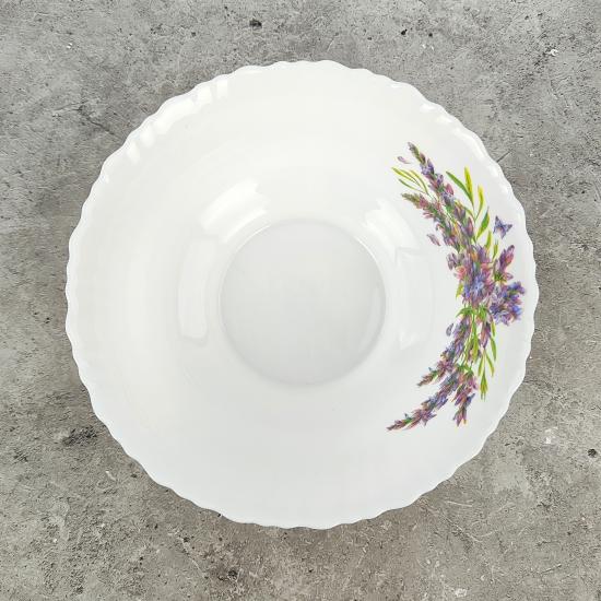 Салатник стеклокерамический  20 см 1200 мл Lavender Коралл (6/6) - 1