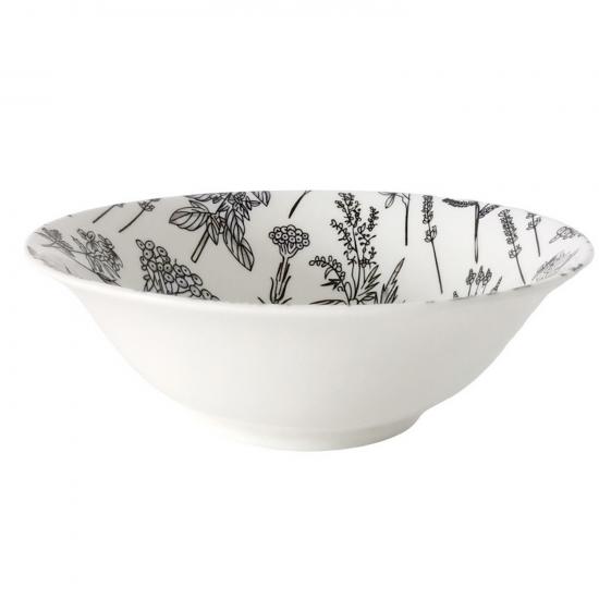 Салатник фарфоровый 18 см 550 мл Botanica Коралл (1/12) - 1