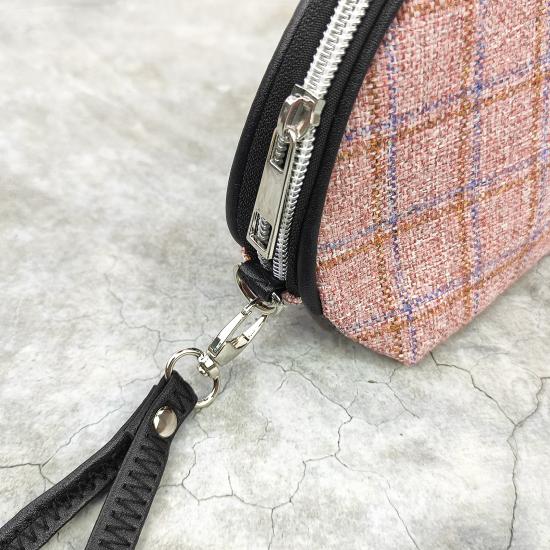 Косметичка-сумка 17*13*6,5 см с петелькой клетка рис.3 Fashion Georgeous Baizheng (1/360) - 1