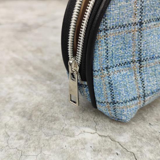 Косметичка-сумка 17*13*6,5 см с петелькой клетка рис.4 Fashion Georgeous Baizheng (1/360) - 1