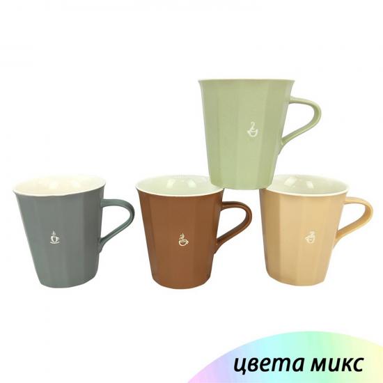 Кружка керамическая 300 мл микс Coffee Baizheng (1/48) - 1