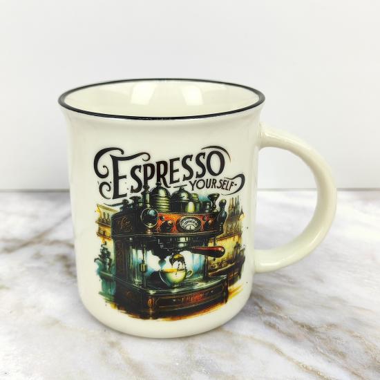 Кружка керамическая 310 мл микс Coffee Baizheng (1/72) - 1
