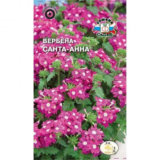 Вербена Санта-Анна розовая 0,1г ЦП СеДеК (10) - 1