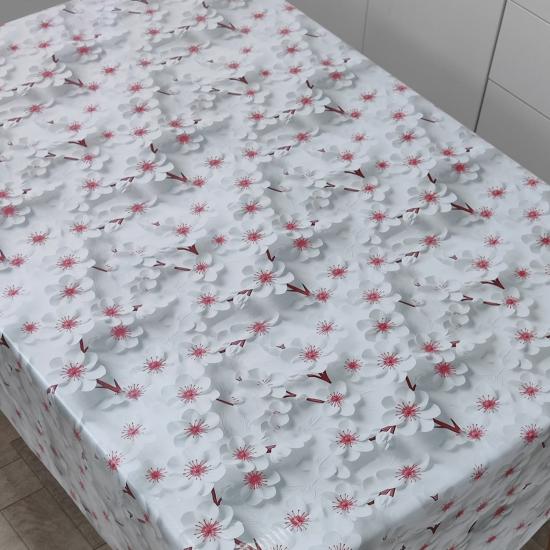 Скатерть ПВХ тканевая основа 137*140 см 0,2 мм рисунок 3D BZ-6947A Альмера LiteBuy (1/1) - 1