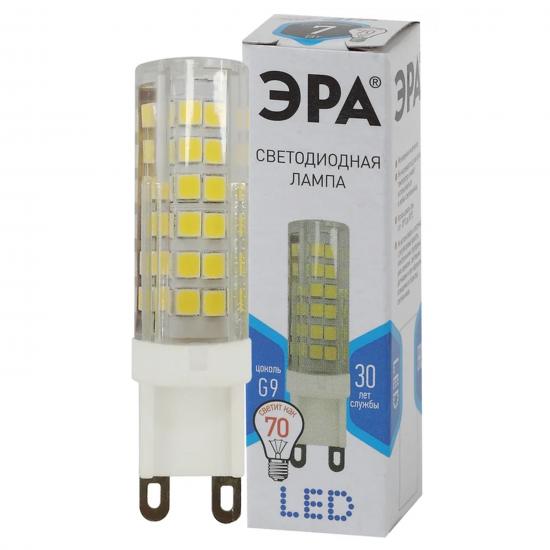 Лампа светодиодная  ЭРА LED smd JCD-7w-220V-corn, ceramics-840-G9 УТ000012388 - 1