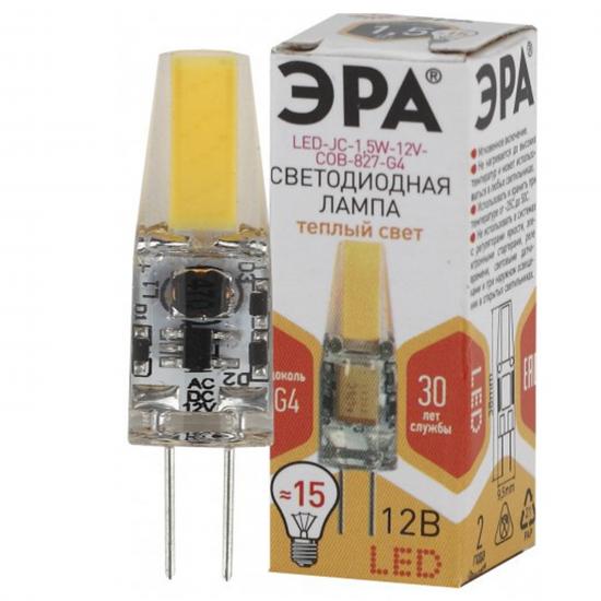 Лампа светодиодная Эра LED-JC-1,5W-12V-COB-827-G4 - 1