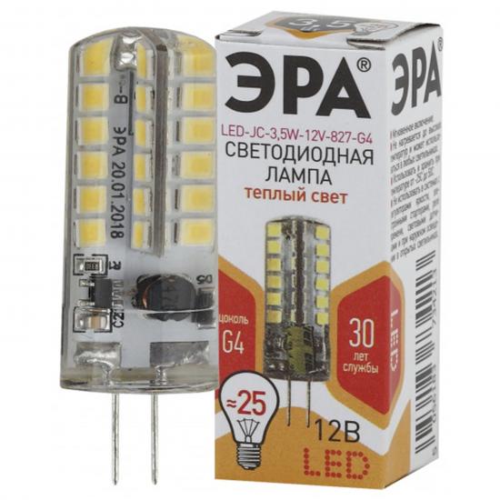 Лампа светодиодная Эра LED-JC-3,5W-12V-827-G4 (1шт) - 1