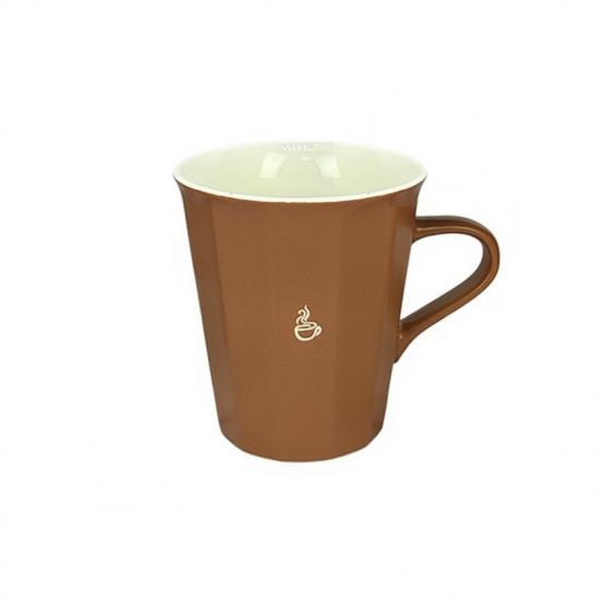 Кружка керамическая 300 мл коричневый Coffee Baizheng (1/48) - 1