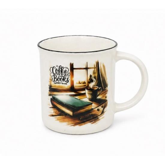 Кружка керамическая 310 мл рис 4 Coffee Baizheng (1/72) - 1