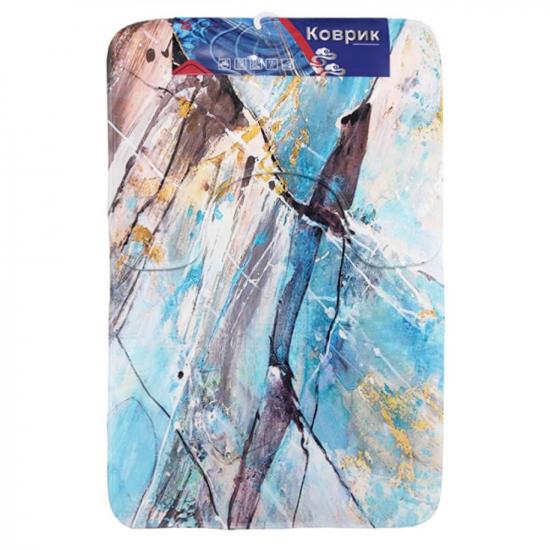 Коврик для ванной полиэстер 2 пр 50*80/45*50 см рис10 абстракция BZY0929 Baizheng (1/30) - 1